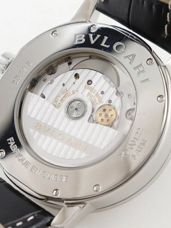BVLGARI Bvlgari Bvlgari Watches BB41BSLD blackDial Stainless Steel/leather... main image 15